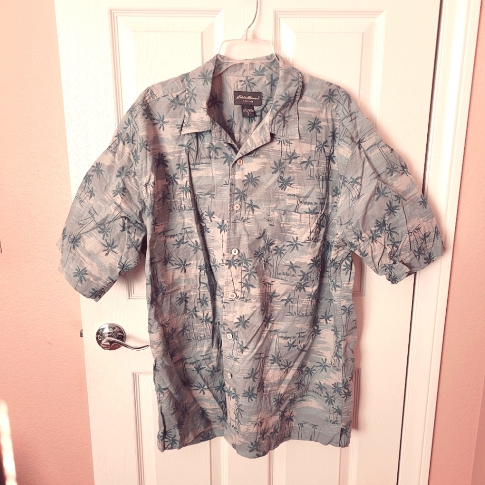 Eddie Bauer XL tall hawaiian shirt